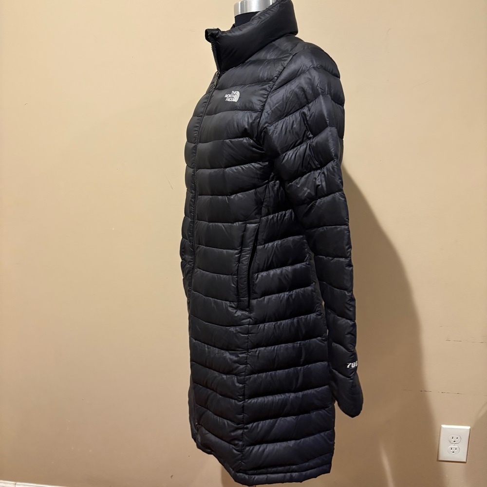 The North Face 700 Pertex down Women's Black Puffer Coat size S - Picture 3 of 14